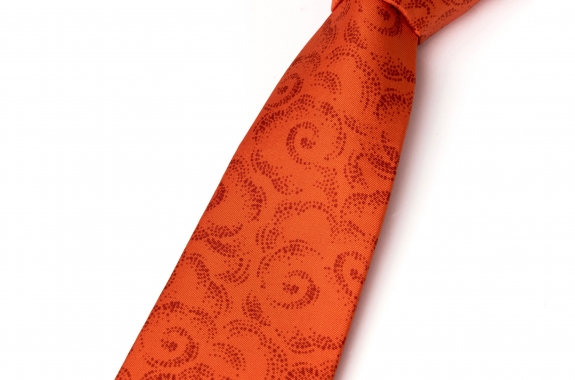 Satin silk tie designed in YUN